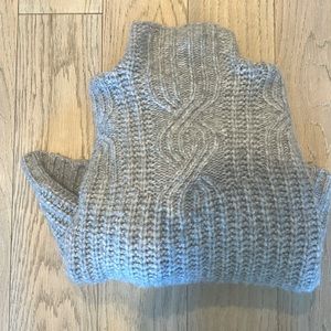 Aerie: Wool Blend Cable Knit Sweater